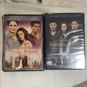 The Twilight saga breaking dawn part 1 & 2